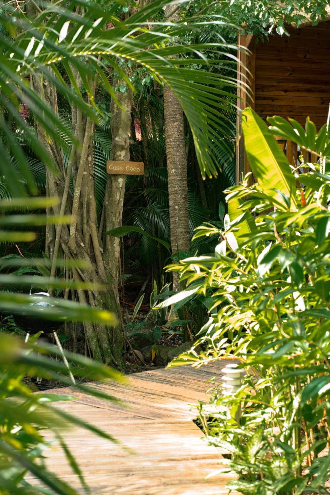 Au Jardin Des Colibris Ecolodge&Spa Деше Экстерьер фото